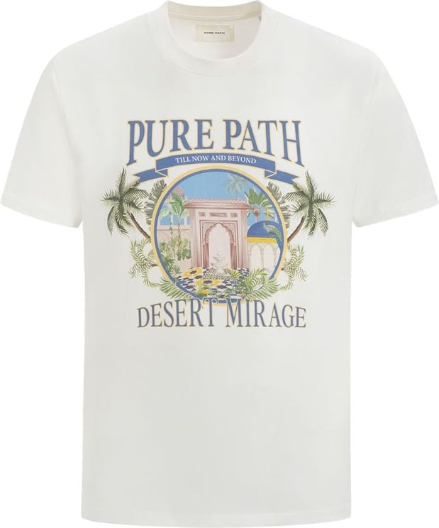 Purewhite Pure Path Desert Mirage Shirt Wit