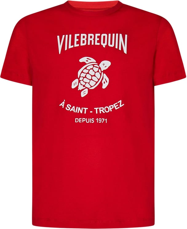 Vilebrequin Vilebrequin T-shirts and Polos Red Rood