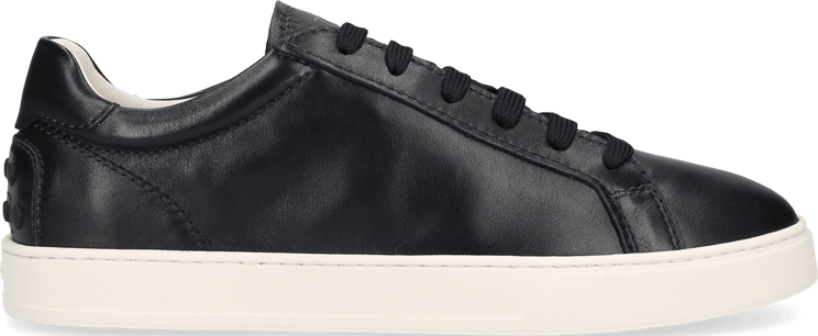 Tod's Low-top Sneakers Xxm Calfskin Cotton Zwart