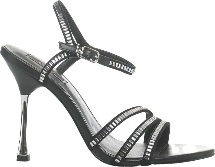 Liu Jo Strappy sandals "Miriam" with heel Zwart