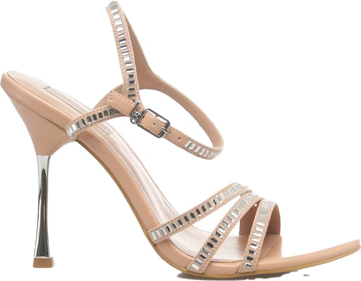 Liu Jo Strappy sandals "Miriam" with heel Roze