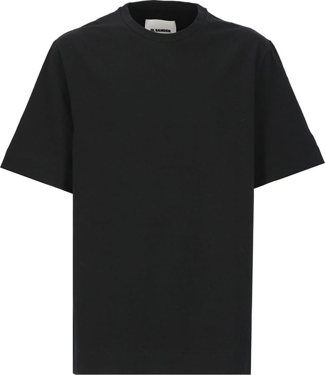 Jil Sander T-shirts And Polos Black Zwart