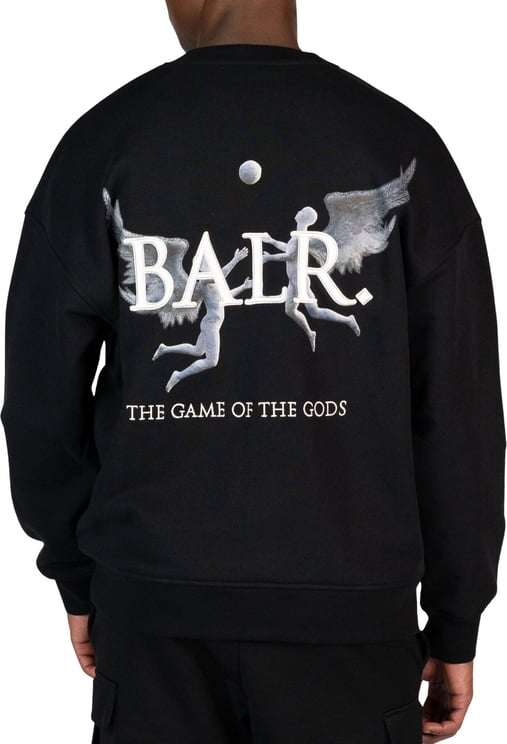 BALR Game of the Gods Box Fit T-Shirt Zwart