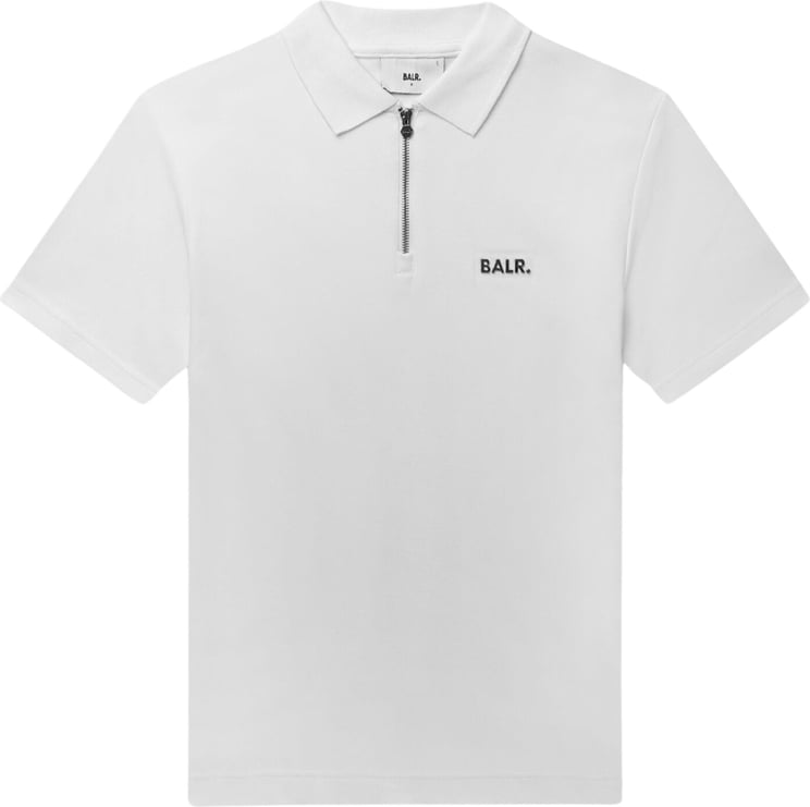 BALR Q-Series Regular Fit Polo Wit