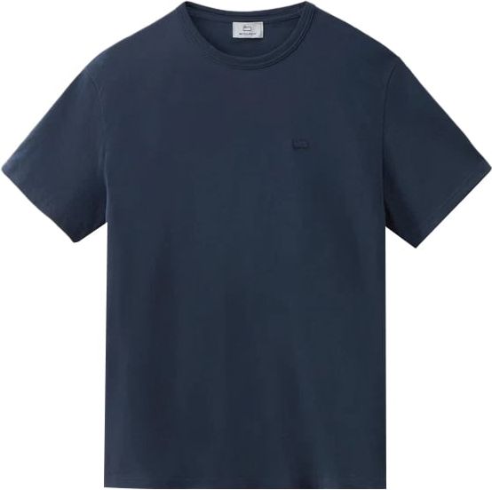 Woolrich Woolrich T-shirts and Polos Blue Blauw