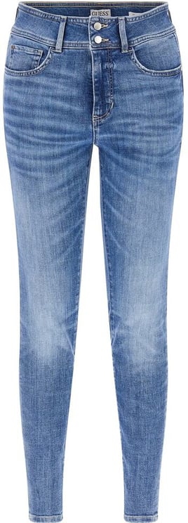 Guess Broek Blue Blauw