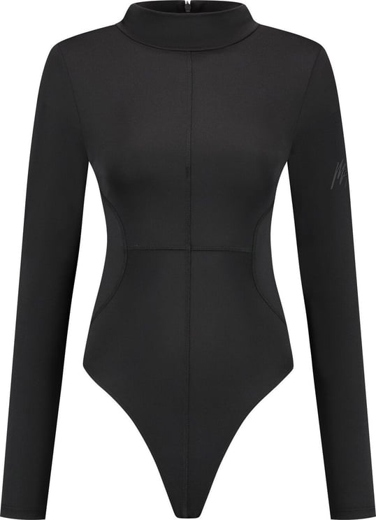Malelions Malelions Women Deconstructed Bodysuit - Black Zwart