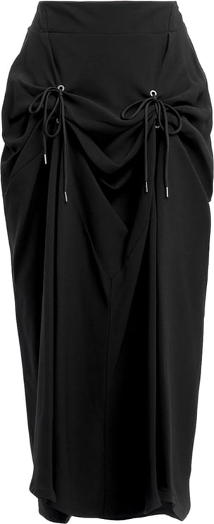 Vivienne Westwood Cj Midi Skirt Black Zwart