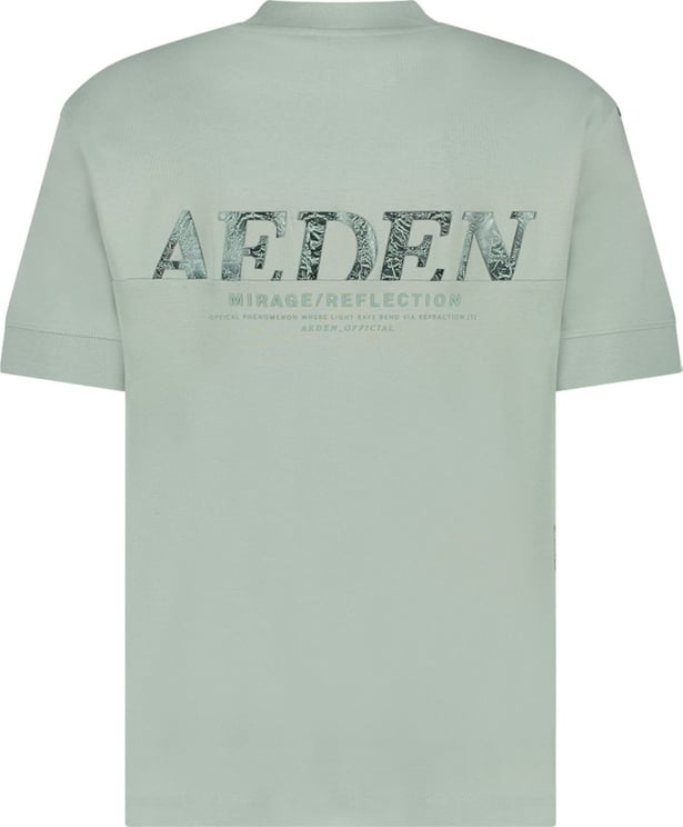 Aeden Aeden Heren T-shirt Groen A22242824/315 Dan Groen