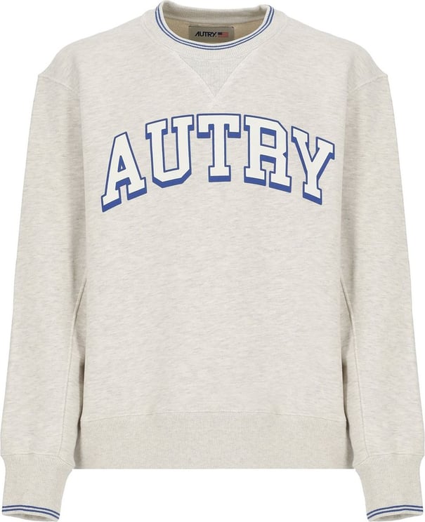 Autry Sweaters Grey Grey Zwart