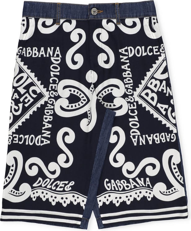 Dolce & Gabbana Shorts Blue Blauw