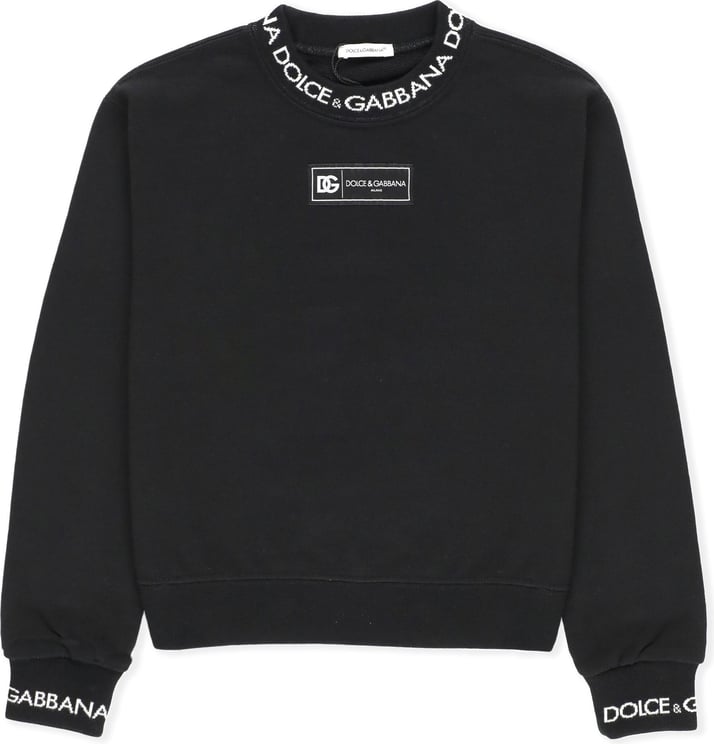 Dolce & Gabbana Sweaters Black Zwart