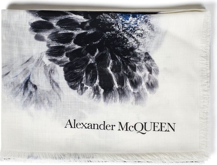 Alexander McQueen Alexander McQueen Scarfs Ivory Wit