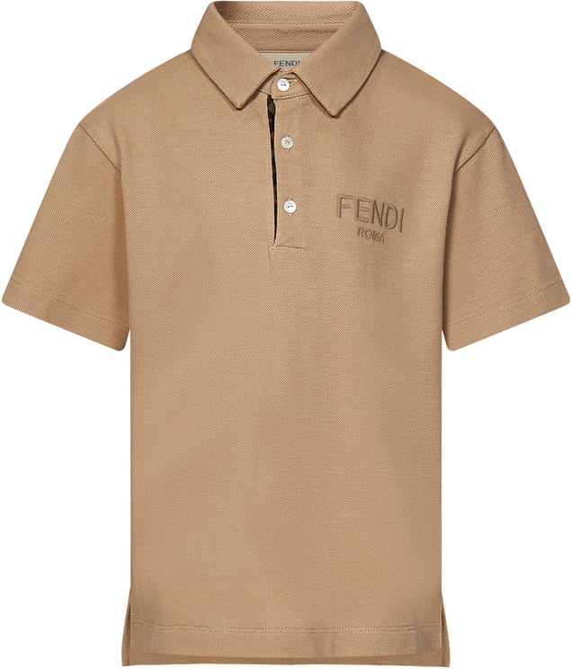 Fendi FENDI KIDS T-shirts and Polos Beige Beige