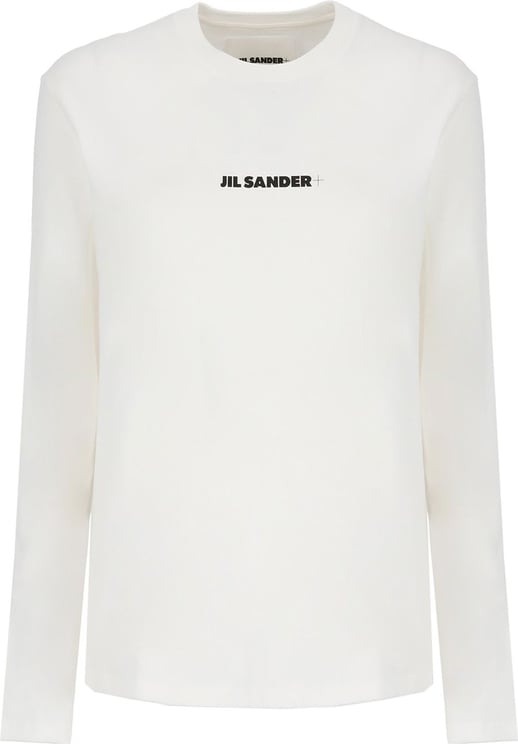 Jil Sander T-shirts And Polos White Neutraal