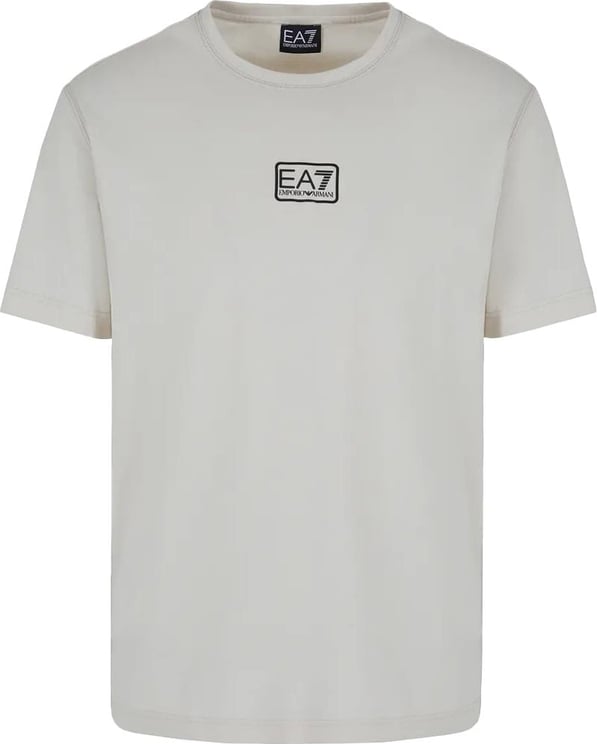 Emporio Armani EA7 Core Identity T-Shirt Heren Beige Beige