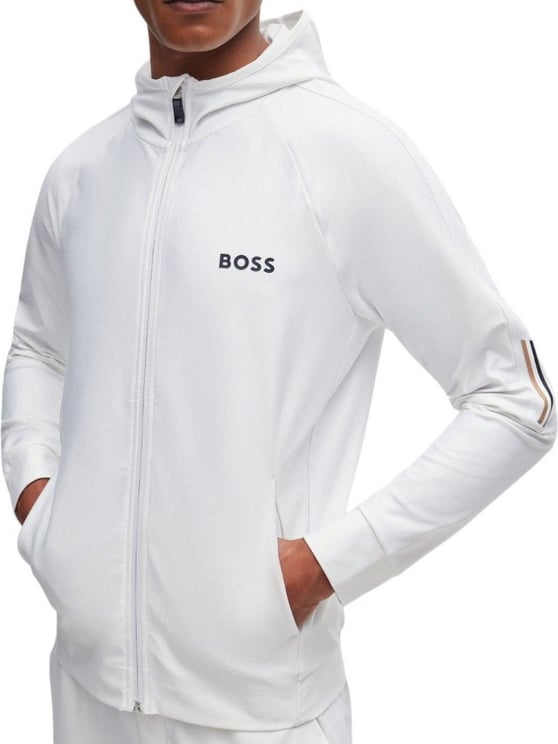 Hugo Boss Boss Heren Vest Wit 50506162/100 SICON Wit
