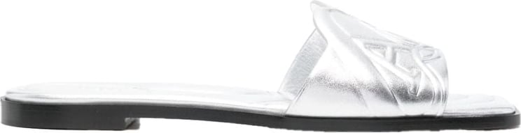 Alexander McQueen Sandals Silver Zilver