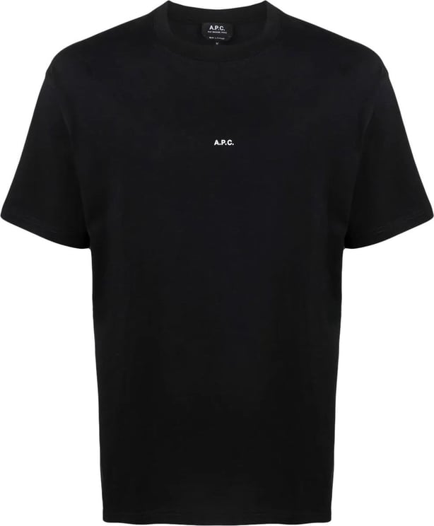 A.P.C. t-shirt kyle black Zwart
