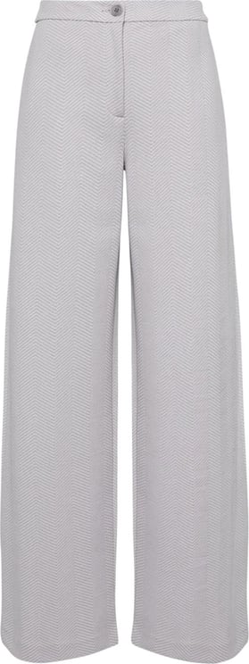 Emporio Armani Trousers Light Gray Grijs