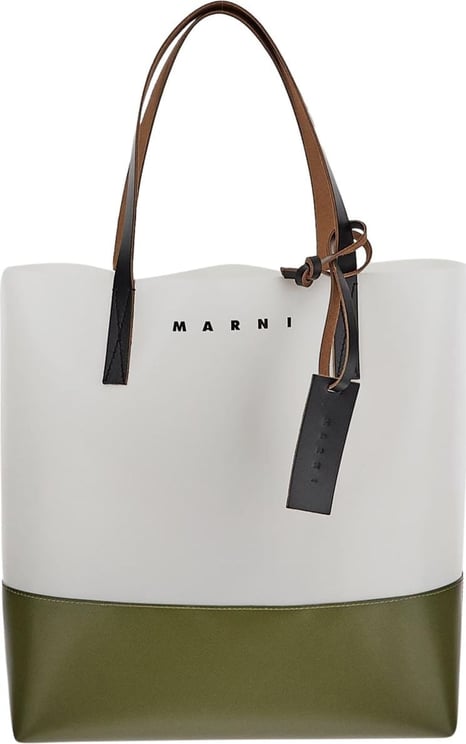Marni Colour Block Shopping Bag Divers