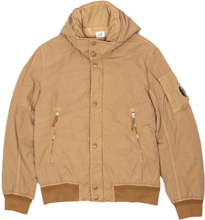 CP Company Flatt Nylon Padded Jacket Bruin