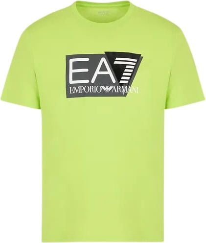 Emporio Armani EA7 Visibility T-Shirt Heren Geel Geel