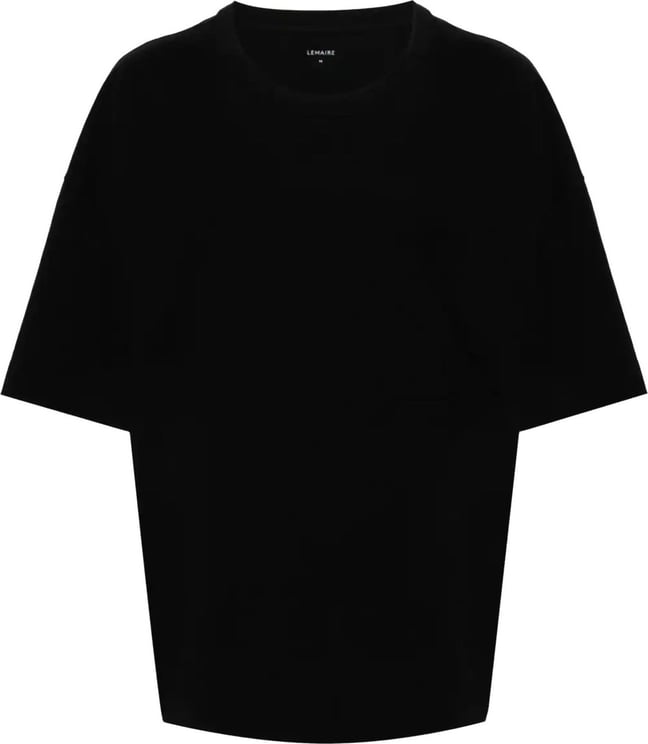 Lemaire Boxy T-shirt Black Zwart