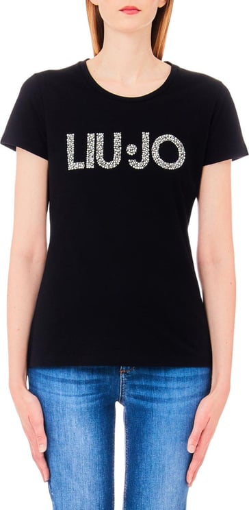 Liu Jo Liu Jo Dames T-shirt Zwart MA4322-J5904/N9332 Zwart
