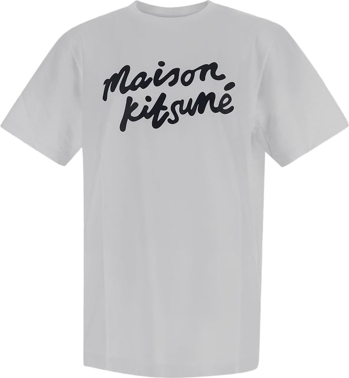 Maison Kitsuné Cotton T-shirt Wit