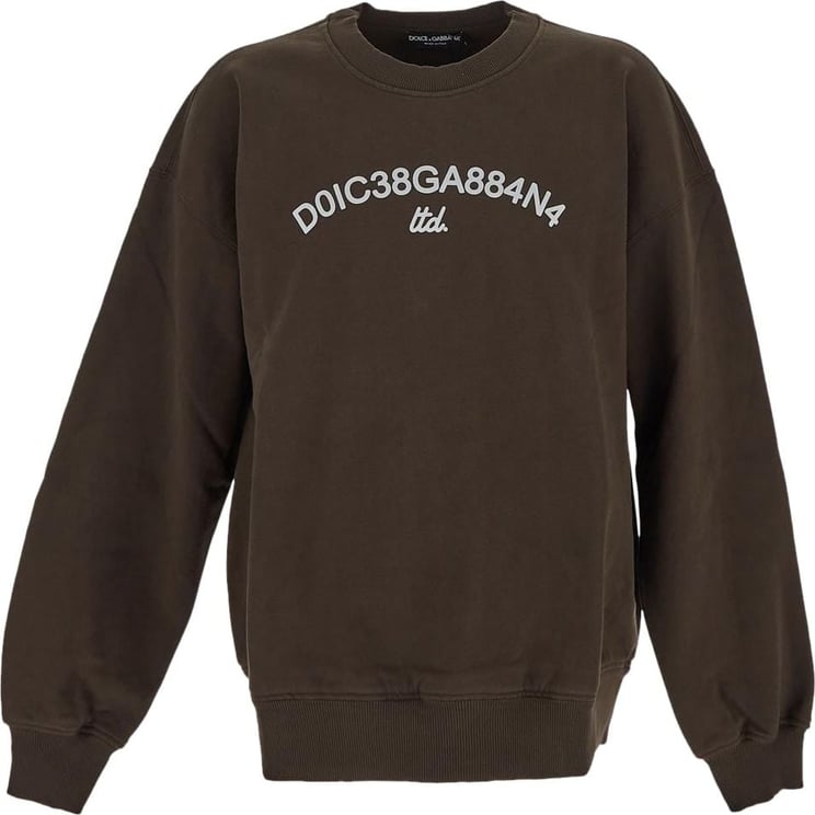 Dolce & Gabbana Cotton Sweatshirt Bruin