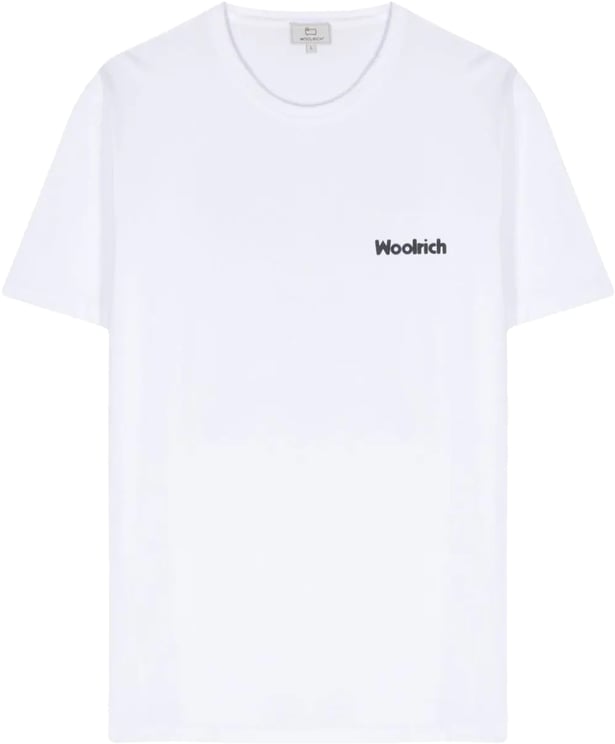 Woolrich outdoor t-shirt white Wit