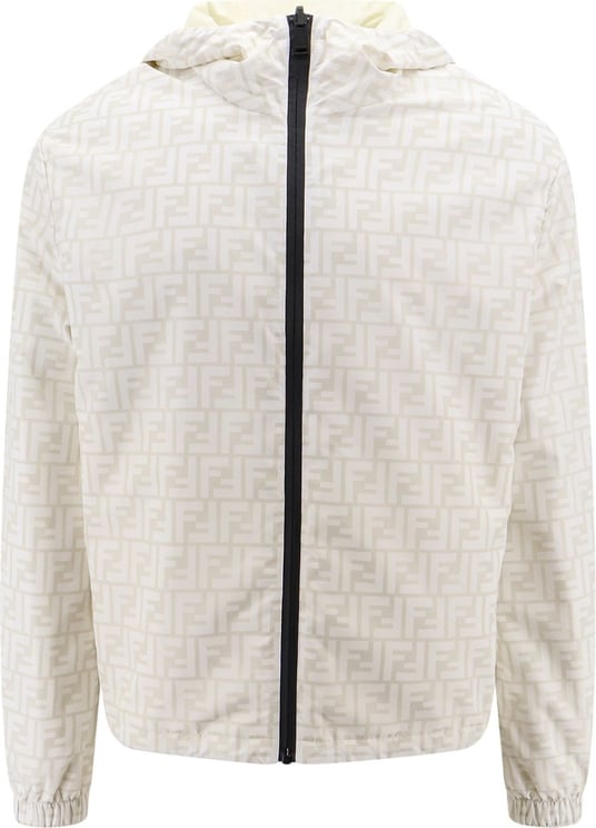 Fendi Reversible nylon jacket with all-over FF motif Wit