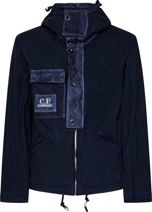 CP Company C.p. Company Coats Blue Blauw