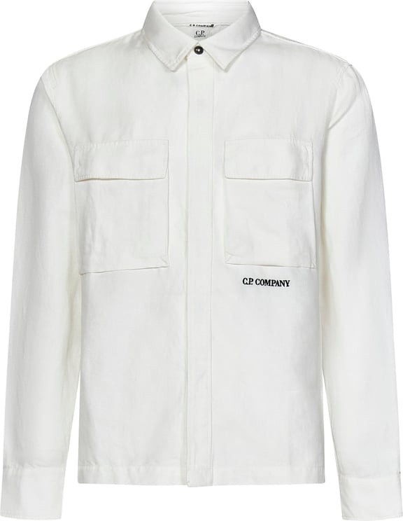 CP Company C.p. Company Shirts White Wit