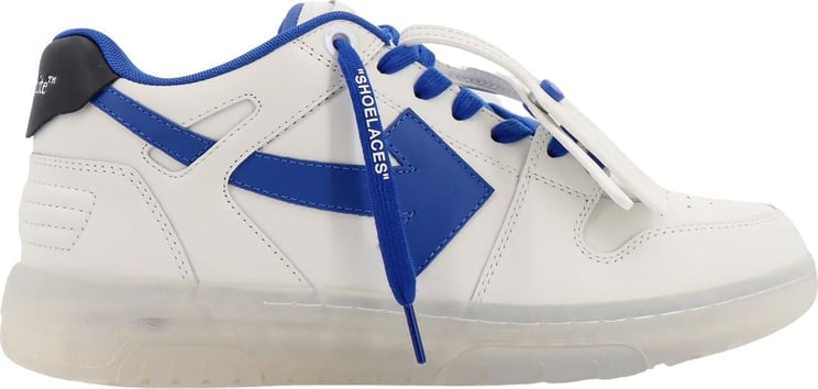 OFF-WHITE Leather sneakers with iconic Zip Tie Wit