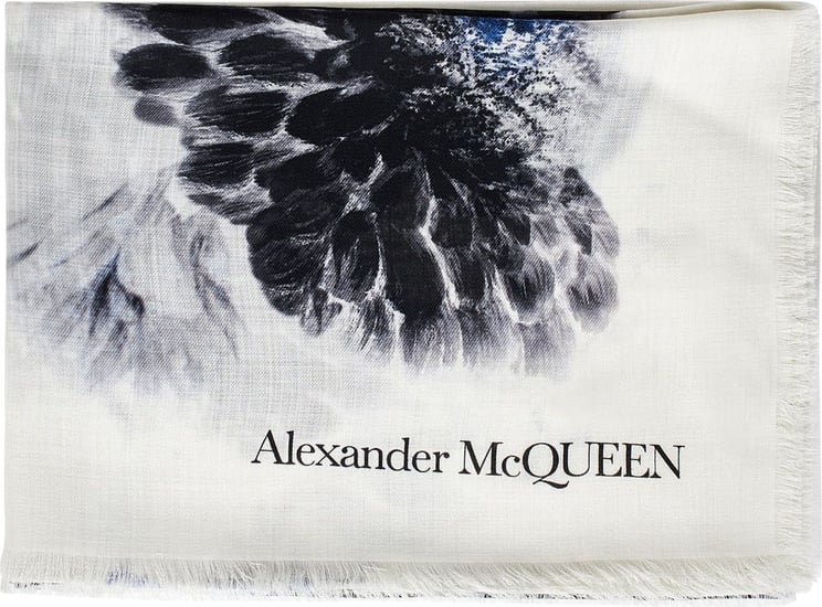 Alexander McQueen Alexander Mcqueen Scarfs Ivory Neutraal