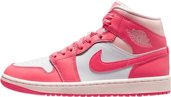 Nike Air Jordan 1 Mid Strawberries And Cream Wit