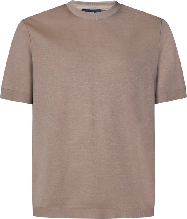 Herno Herno T-shirts and Polos Dove Grey Grijs