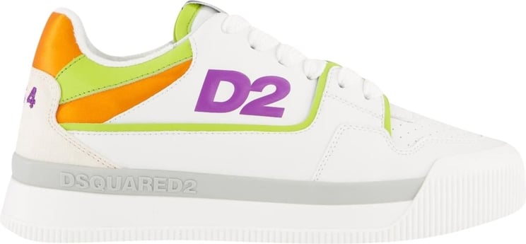 Dsquared2 Dames New Jersey Sneaker Wit/Multi Wit