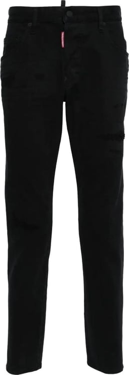 Dsquared2 pantalone 5 tasche black Zwart