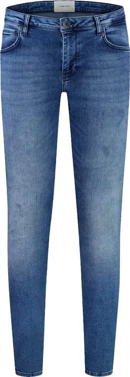 Pure Path Mid blue jeans Blauw