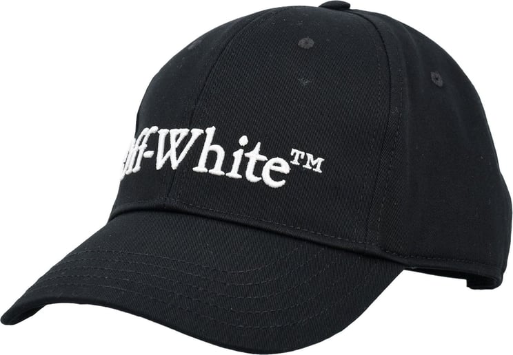 OFF-WHITE DRILL LOGO BASEBALL HAT Zwart