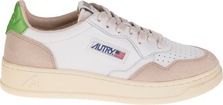 Autry Flat Shoes White Wit