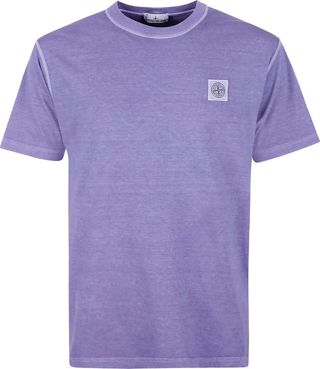 Stone Island T-shirts And Polos Purple Paars