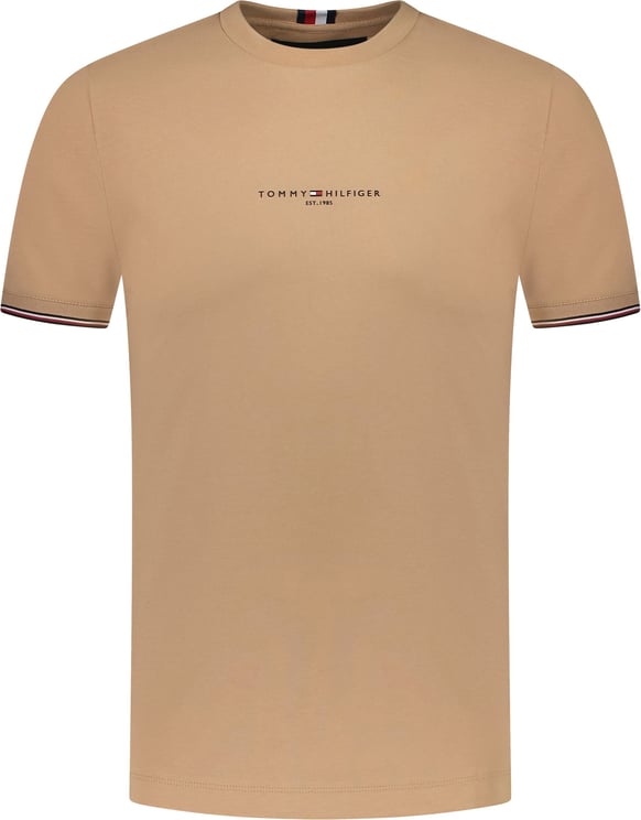 Tommy Hilfiger T-shirt Bruin Bruin
