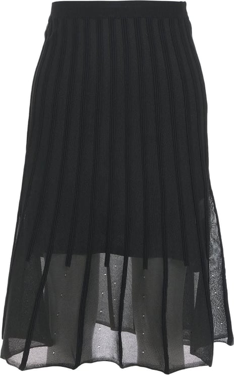 Silvian Heach Skirt with pleats Zwart