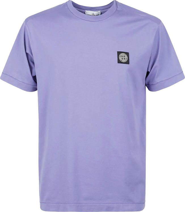 Stone Island T-shirts And Polos Purple Paars