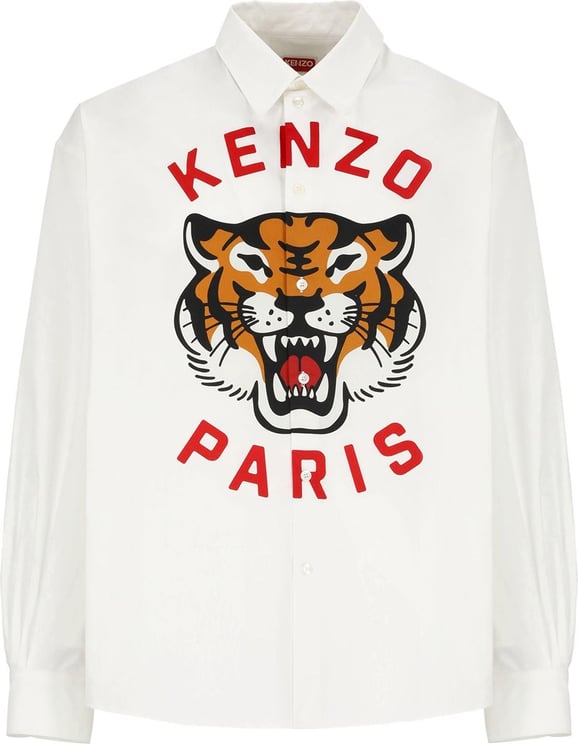 Kenzo Shirts White Neutraal