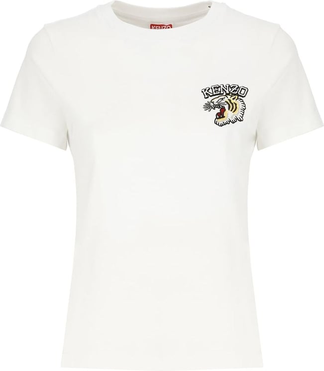 Kenzo T-shirts And Polos White Neutraal